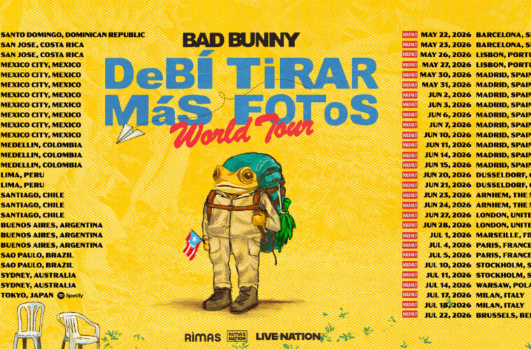 Bad Bunny sells 2.6 million stadium tour tickets in a week